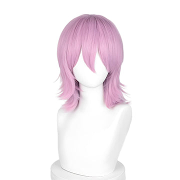 Non-styled Universal 37cm Short Wig with Flipped Ends Design for Wig Makers