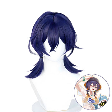 SAKUMETA BELLE/SUMMER SKIES Purple Cosplay Wig
