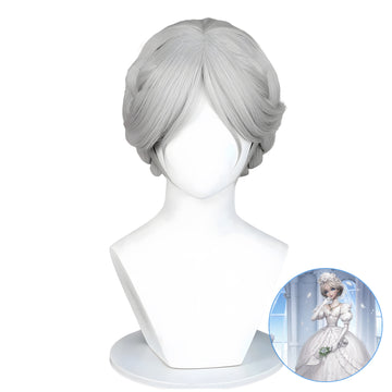 SAKUMETA BLOODY QUEEN/MARIE ANTOINETTE/PROMISE DAY Silver Gray Cosplay Wig