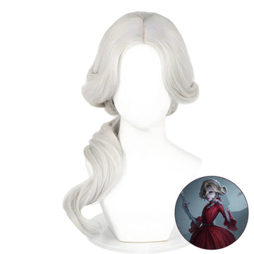 SAKUMETA BLOODY QUEEN/MARIE ANTOINETTE Silver White Long Cosplay Wig