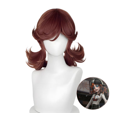 SAKUMETA CHEERLEADER/LILY BARRIERE red-brown cosplay wig