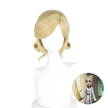 SAKUMETA DOCTOR/EMILY DYER/BAMBOO GUARDIAN gold cosplay wig
