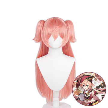 SAKUMETA Yanfei Pink Long Cosplay Wig