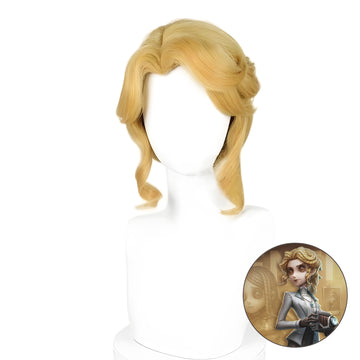 SAKUMETA JOURNALIST/ALICE DEROSS brown cosplay wig