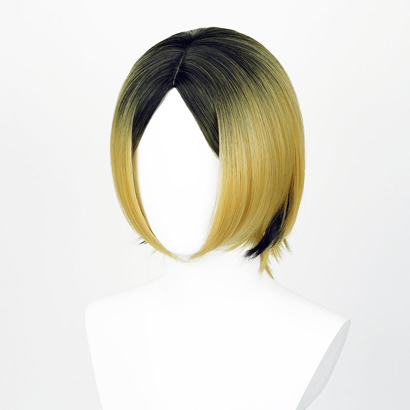 SAKUMETA KOZUME KENMA Gold Black Cosplay Wig