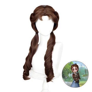 SAKUMETA LITTLE GIRL/MEMORY brown cosplay wig