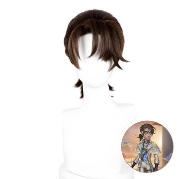 SAKUMETA MERCENARY/NAIB SUBEDAR/CABINET OF CURIOSITIES Brown Cosplay Wig