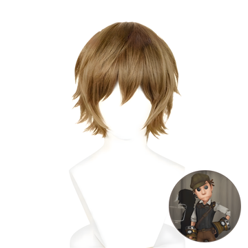 SAKUMETA MERCENARY/NAIB SUBEDAR brown short cosplay wig