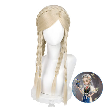 SAKUMETA PERFUMER/VERA NAIR/JUDITH THE DOVE gold long cosplay wig