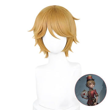 SAKUMETA POSTMAN/VICTOR GRANTZ golden short cosplay wig