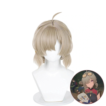 SAKUMETA SWEETY Ash Brown Short Cosplay Wig