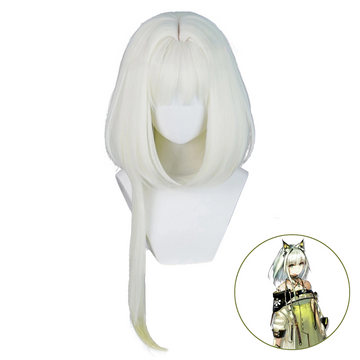 SAKUMETA KAL'TSIT Platinum Long Cosplay Wig