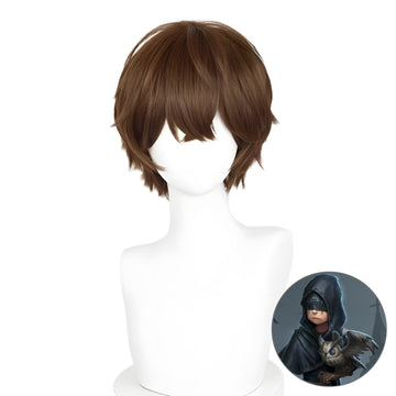 SAKUMETA SEER/ELI CLARK/WHITE silver white cosplay wig