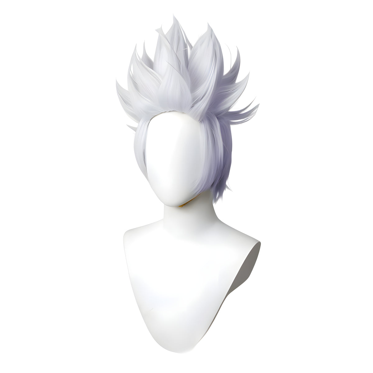 Perruque de Cosplay blanche SAKUMETA GOJO SATORU 