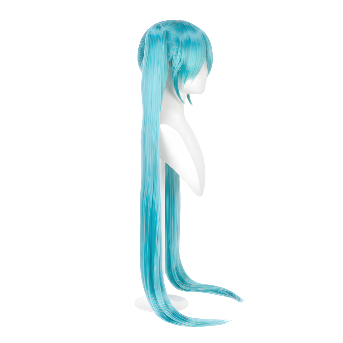 SAKUMETA HATSUNE MIKU Green Long Cosplay Wig with Twin Tails