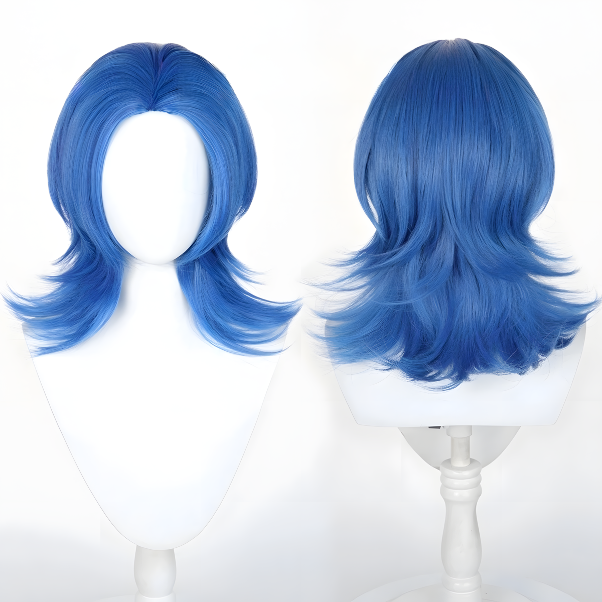 Non-Styled Universal 45CM Wolf Cut Wig with Flipped Ends