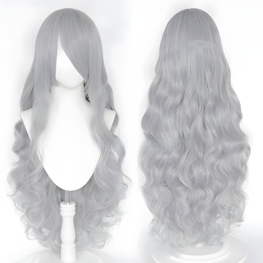 Non-Styled Universal 100cm Long Wavy Wig for Wig Makers