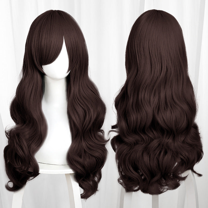 Non-Styled Universal 75cm Long Wavy Wig for Wig Makers