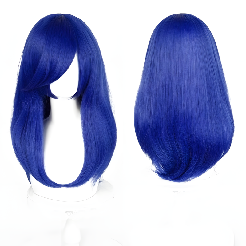 Non-styled Universal 50cm Mid-Length Wig For Wig Makers