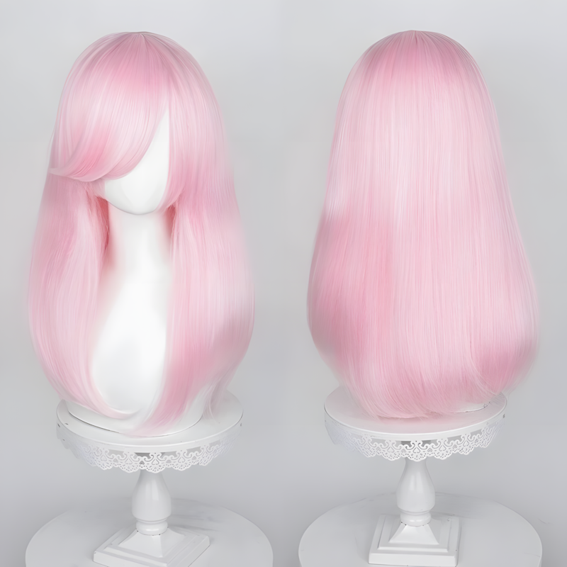 Non-styled Universal 50cm Mid-Length Wig For Wig Makers