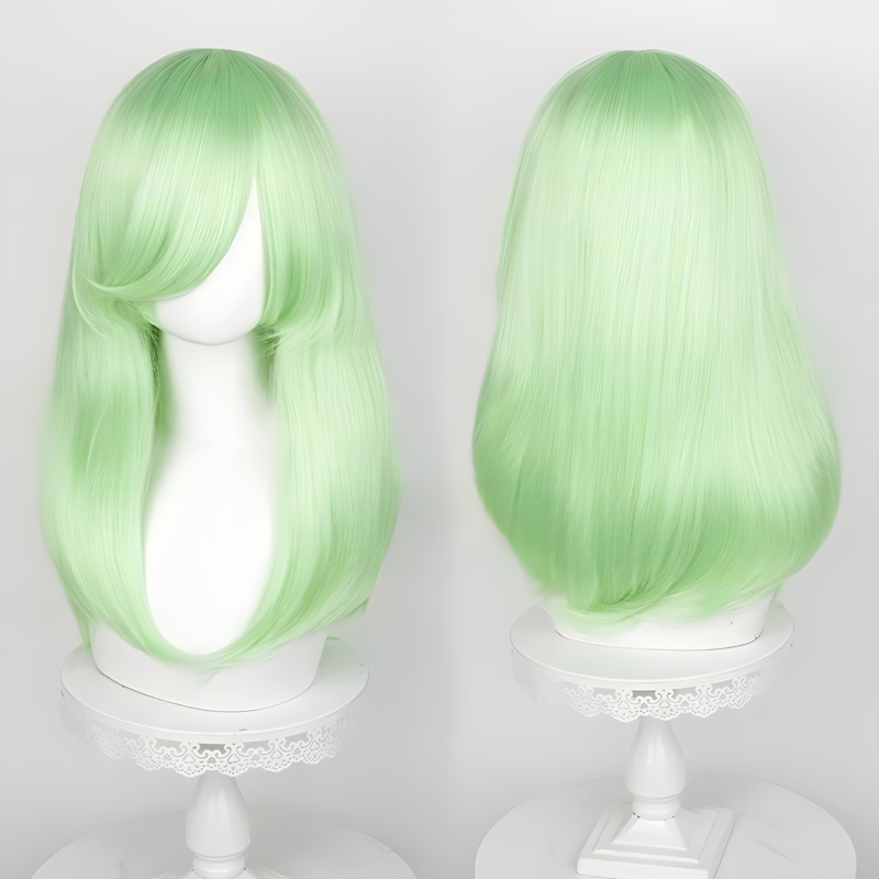 Non-styled Universal 50cm Mid-Length Wig For Wig Makers