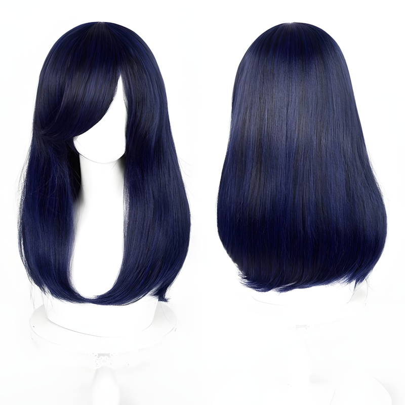 Non-styled Universal 50cm Mid-Length Wig For Wig Makers