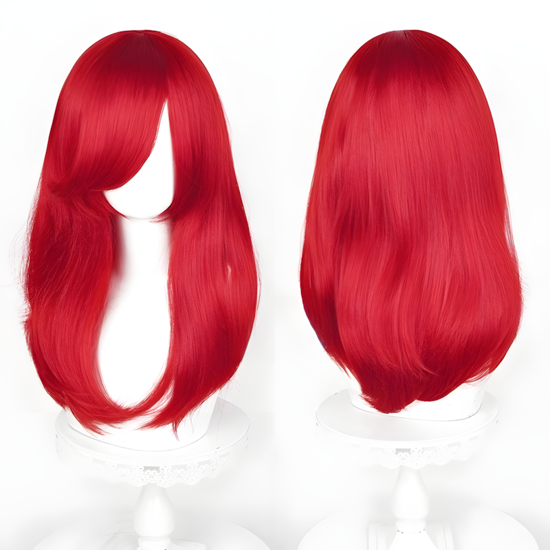 Non-styled Universal 50cm Mid-Length Wig For Wig Makers