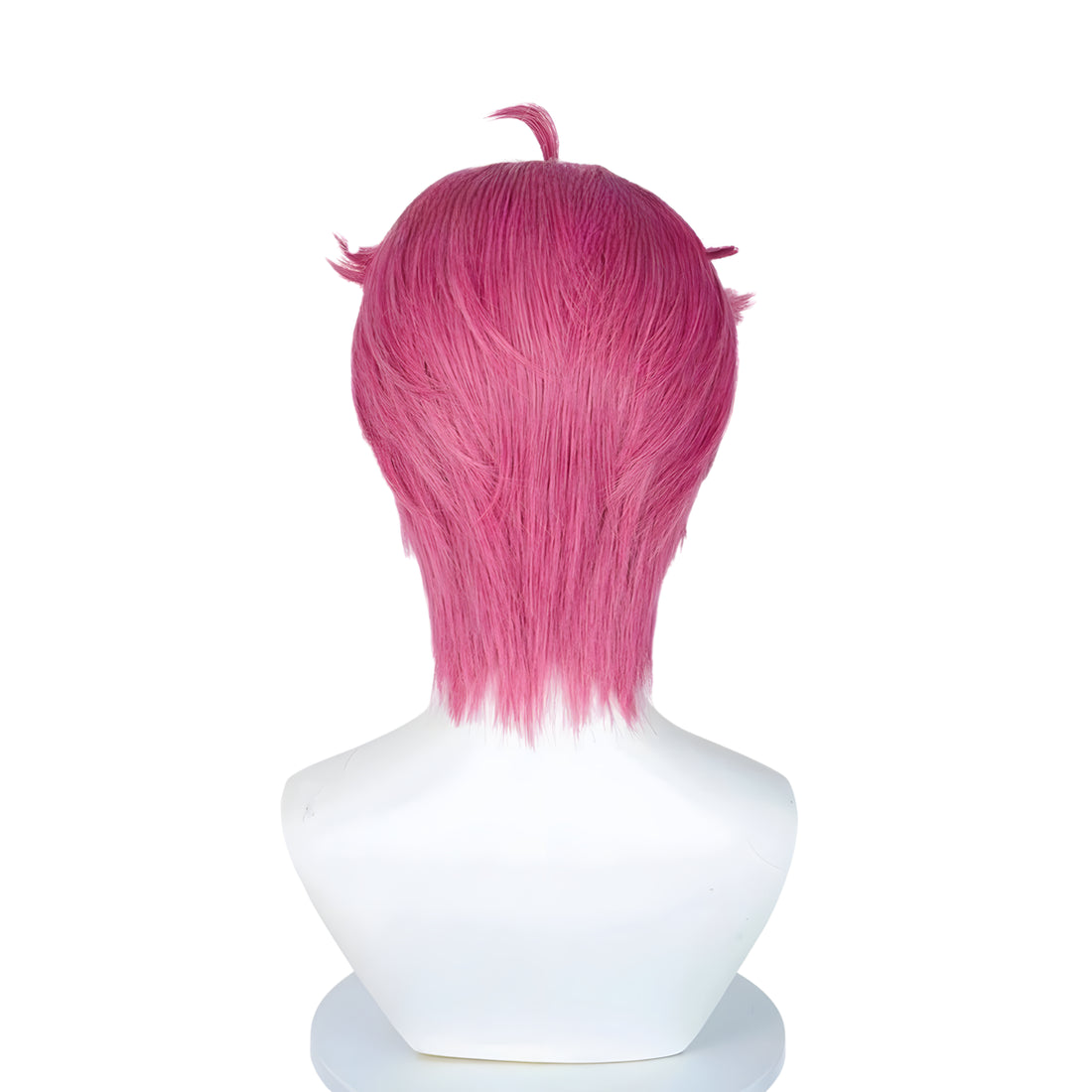 SAKUMETA ABBY Red Short Cosplay Wig with Bangs