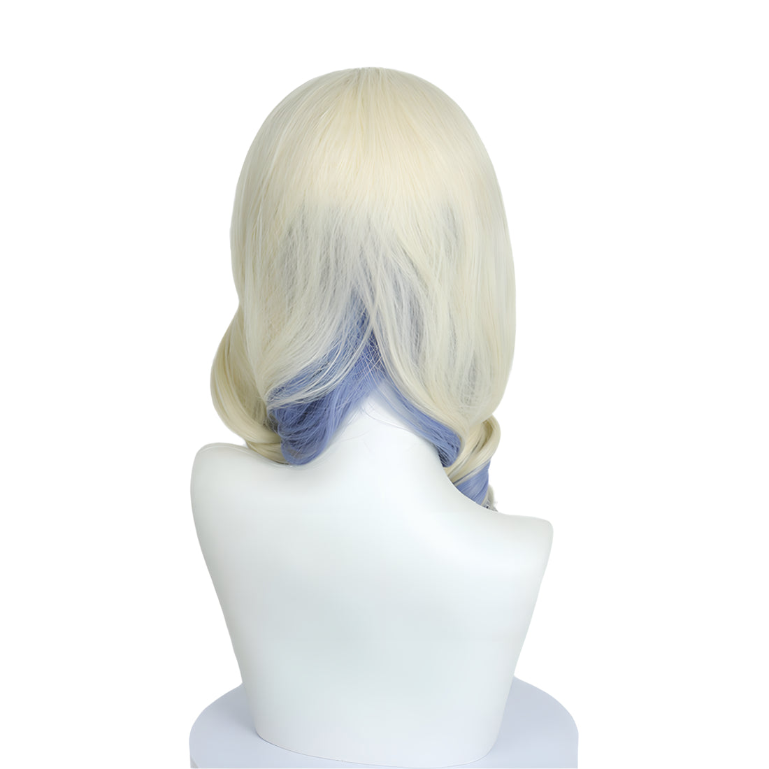 SAKUMETA ADDISON Gold Blue Gradient Cosplay Wig