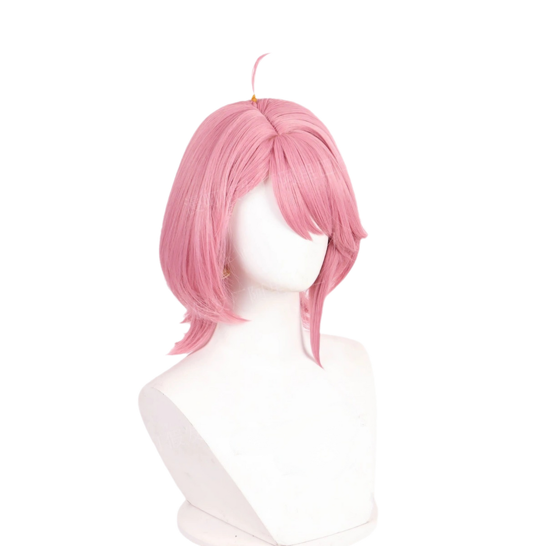 SAKUMETA AIRA SHIRATORI Pink Cosplay Wig with Bangs