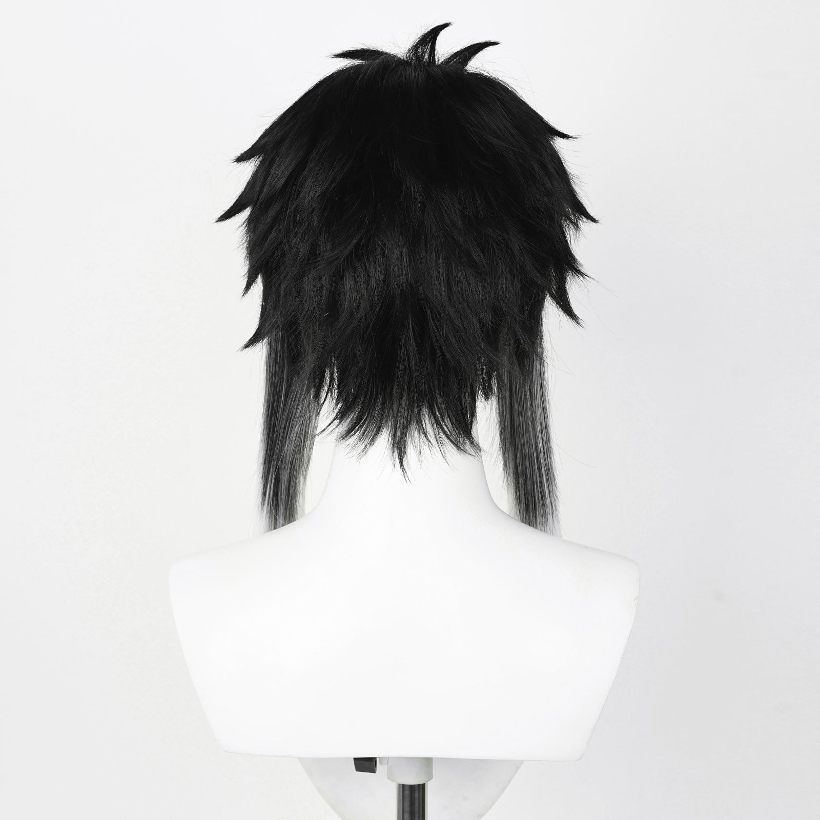 SAKUMETA AKUTAGAWA RYUNOSUKE Black Gray Cosplay Wig