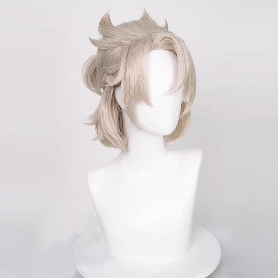 SAKUMETA ALBEDO Gold Short Cosplay Wig