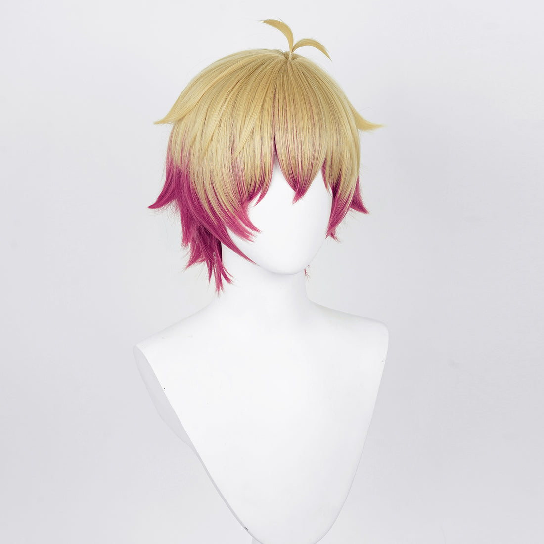 SAKUMETA Alexis Ness Gold Red Cosplay Wig