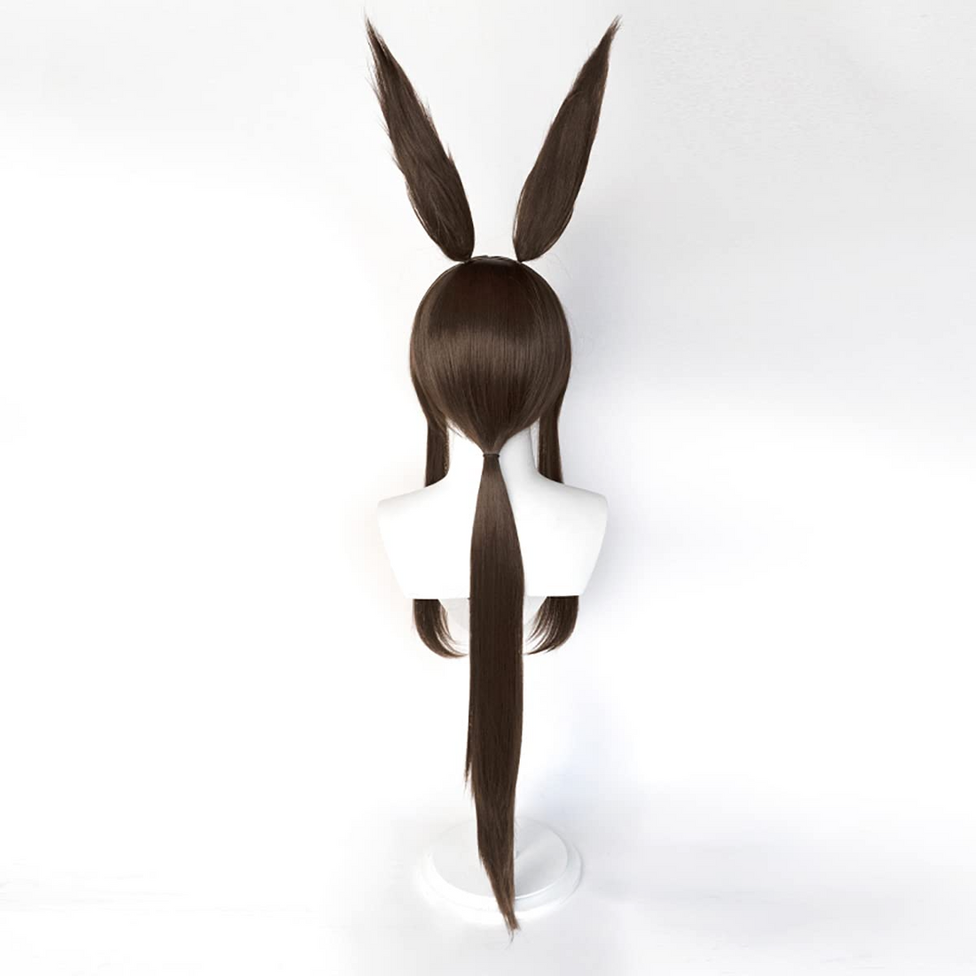 SAKUMETA AMIYA Chocolate Brown Long Cosplay Wig