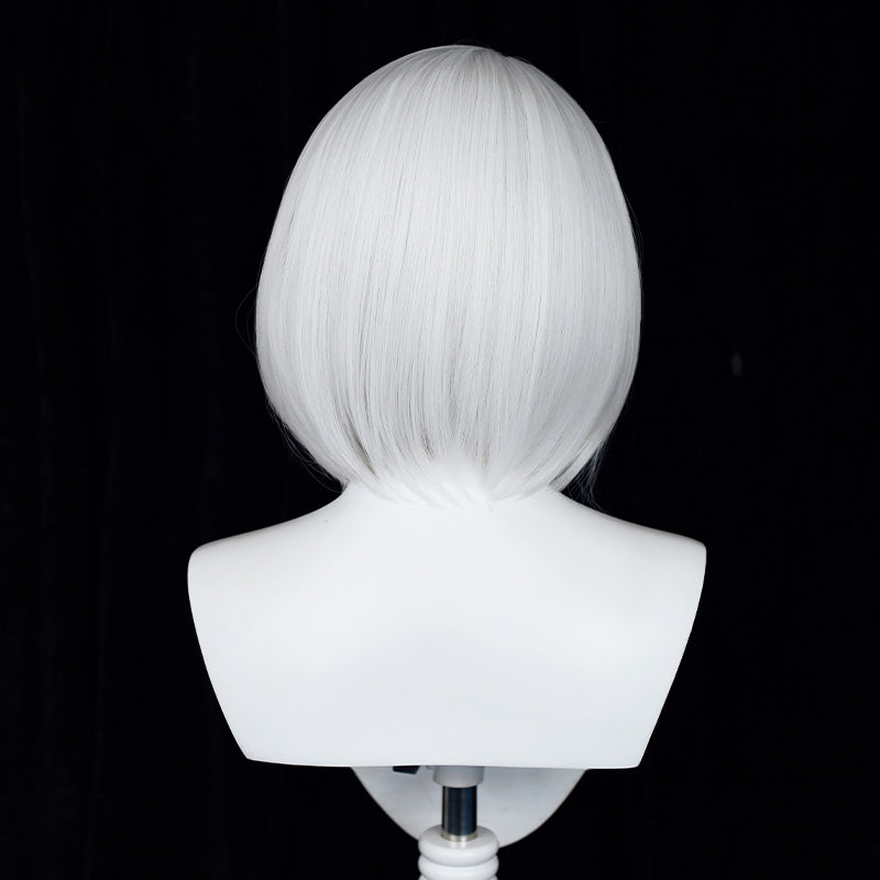 SAKUMETA ANBY DEMARA White Cosplay Wig