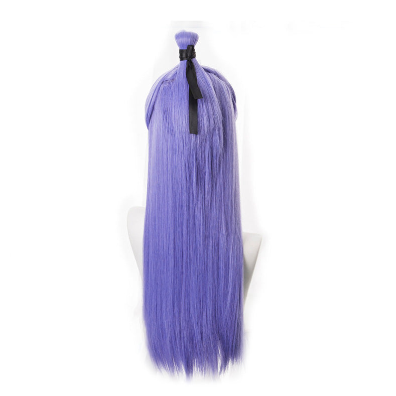 SAKUMETA AOBING Purple Long Cosplay Wig