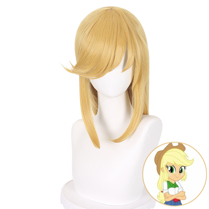 SAKUMETA APPLEJACK Gold Long Cosplay Wig with Bangs