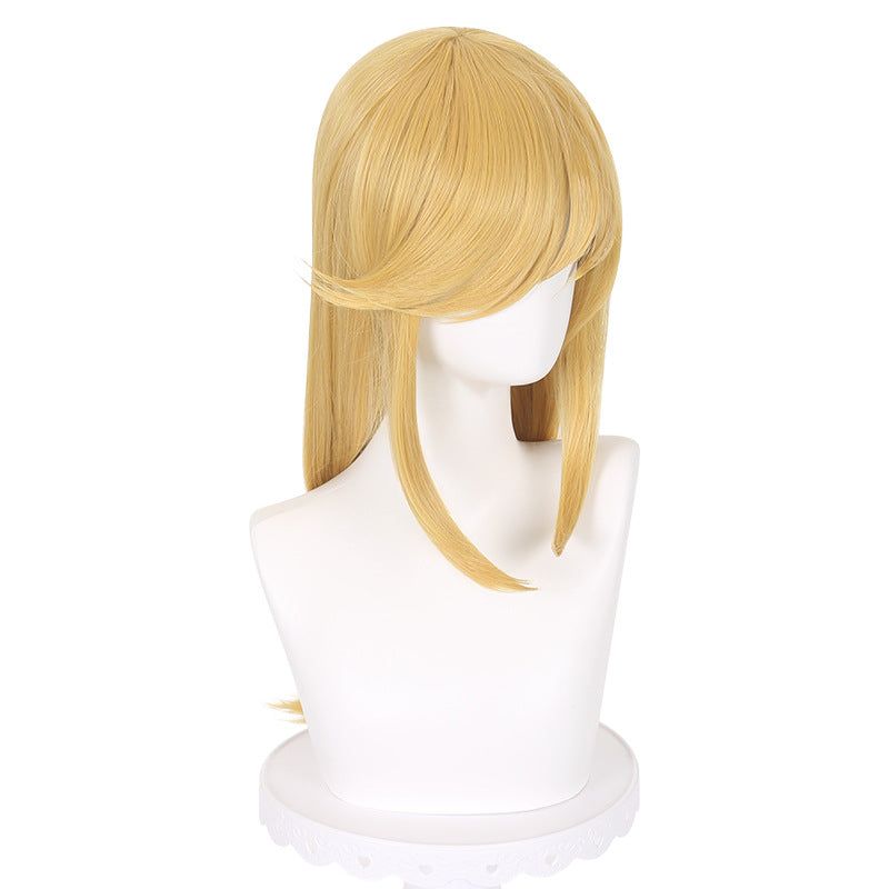 SAKUMETA APPLEJACK Gold Long Cosplay Wig with Bangs