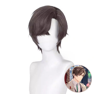 SAKUMETA ARTEM WING Brown Short Cosplay Wig