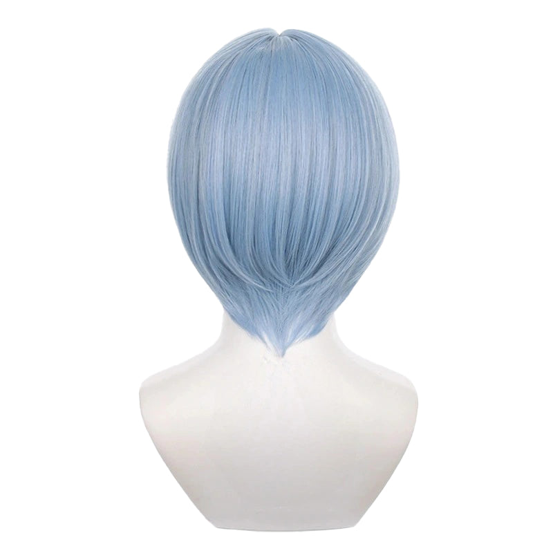 SAKUMETA Ayanami Rei Light Blue Short Cosplay Wig
