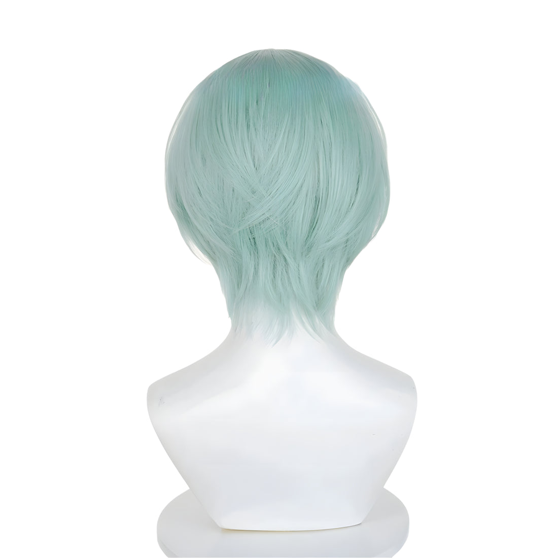 SAKUMETA BABY Green Short Cosplay Wig with Bangs