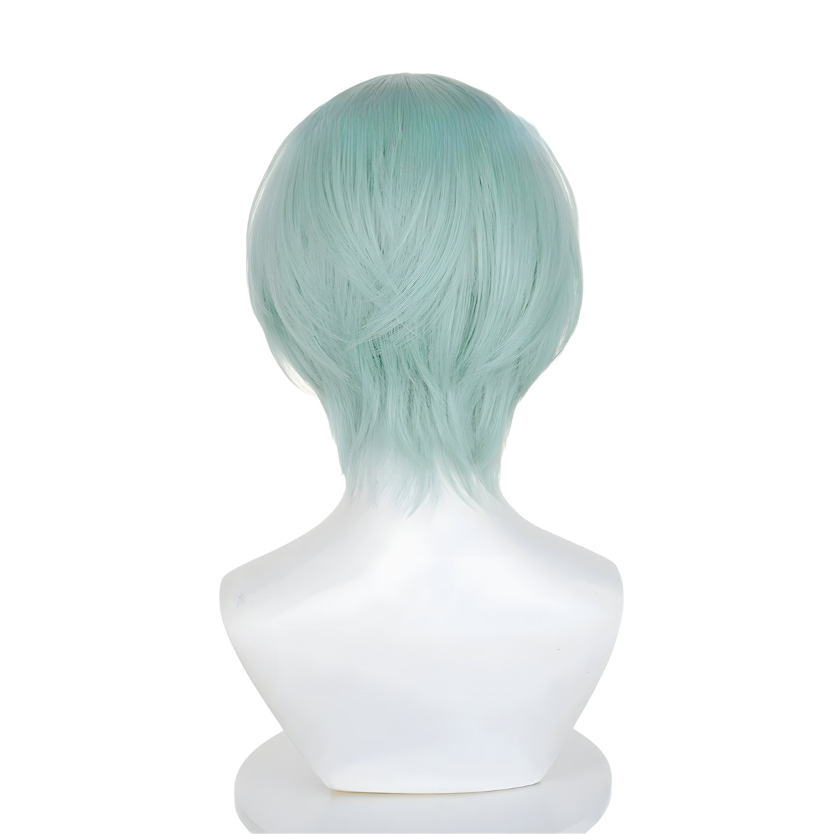 SAKUMETA BABY Green Short Cosplay Wig with Bangs