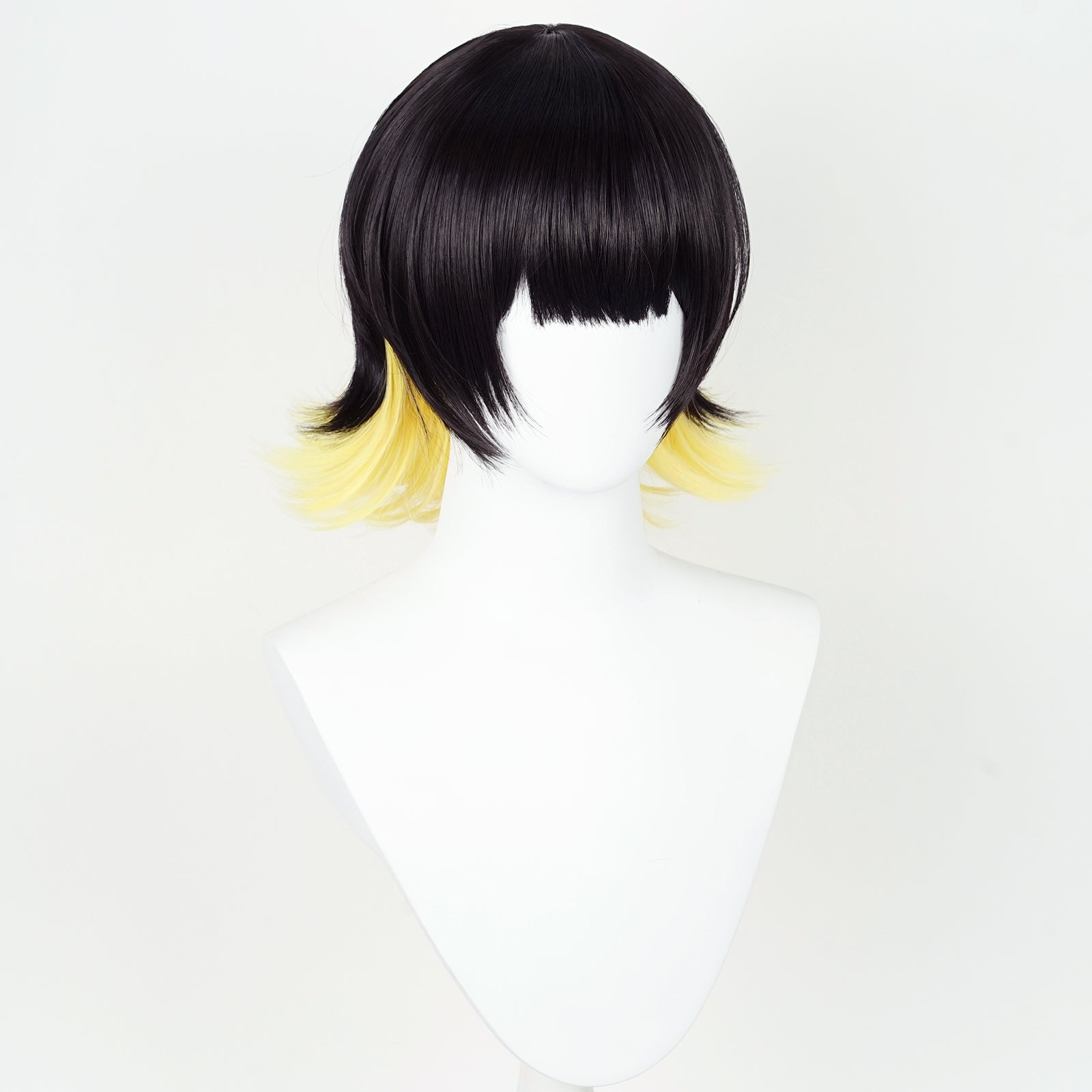 SAKUMETA BACHIRA MEGURU Black And Yellow Cosplay Wig