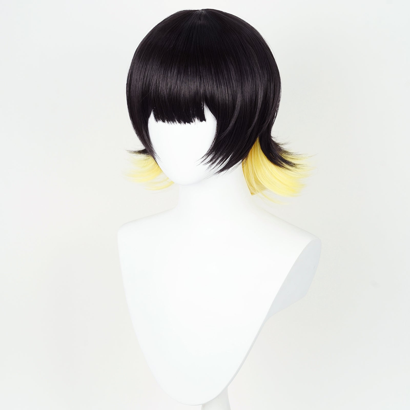 SAKUMETA BACHIRA MEGURU Black And Yellow Cosplay Wig