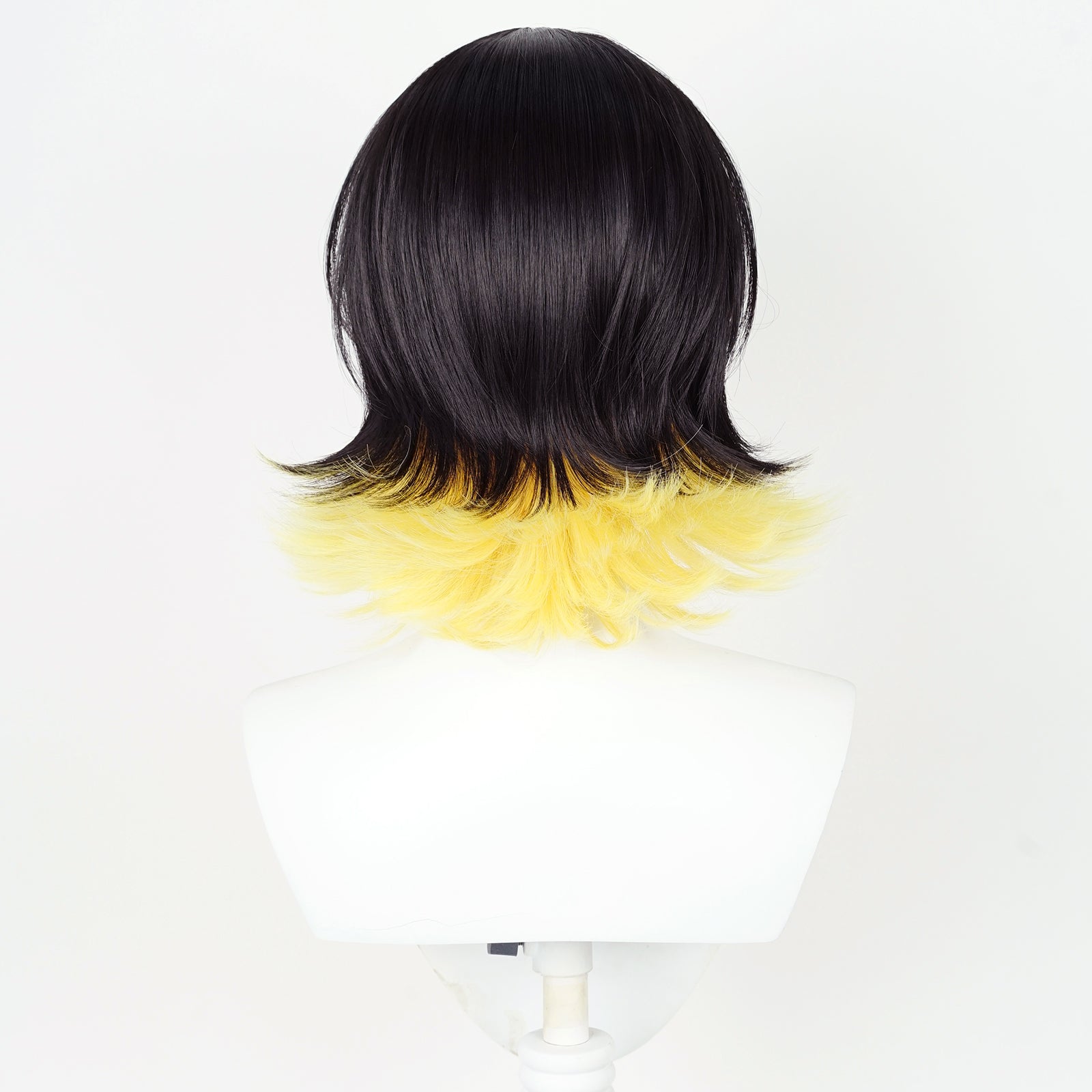 SAKUMETA BACHIRA MEGURU Black And Yellow Cosplay Wig