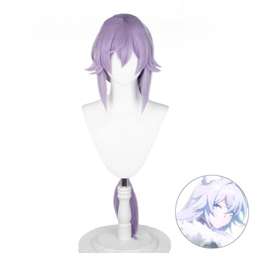 SAKUMETA BAIHENG Purple Long Cosplay Wig