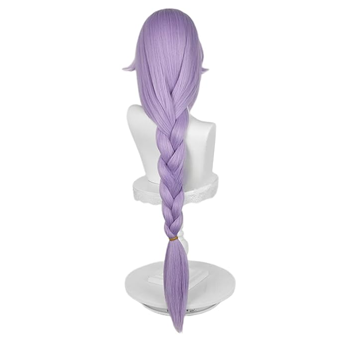 SAKUMETA BAIHENG Purple Long Cosplay Wig