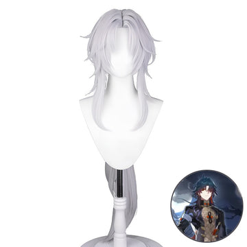 SAKUMETA BLADE Silver-White Long Cosplay Wig