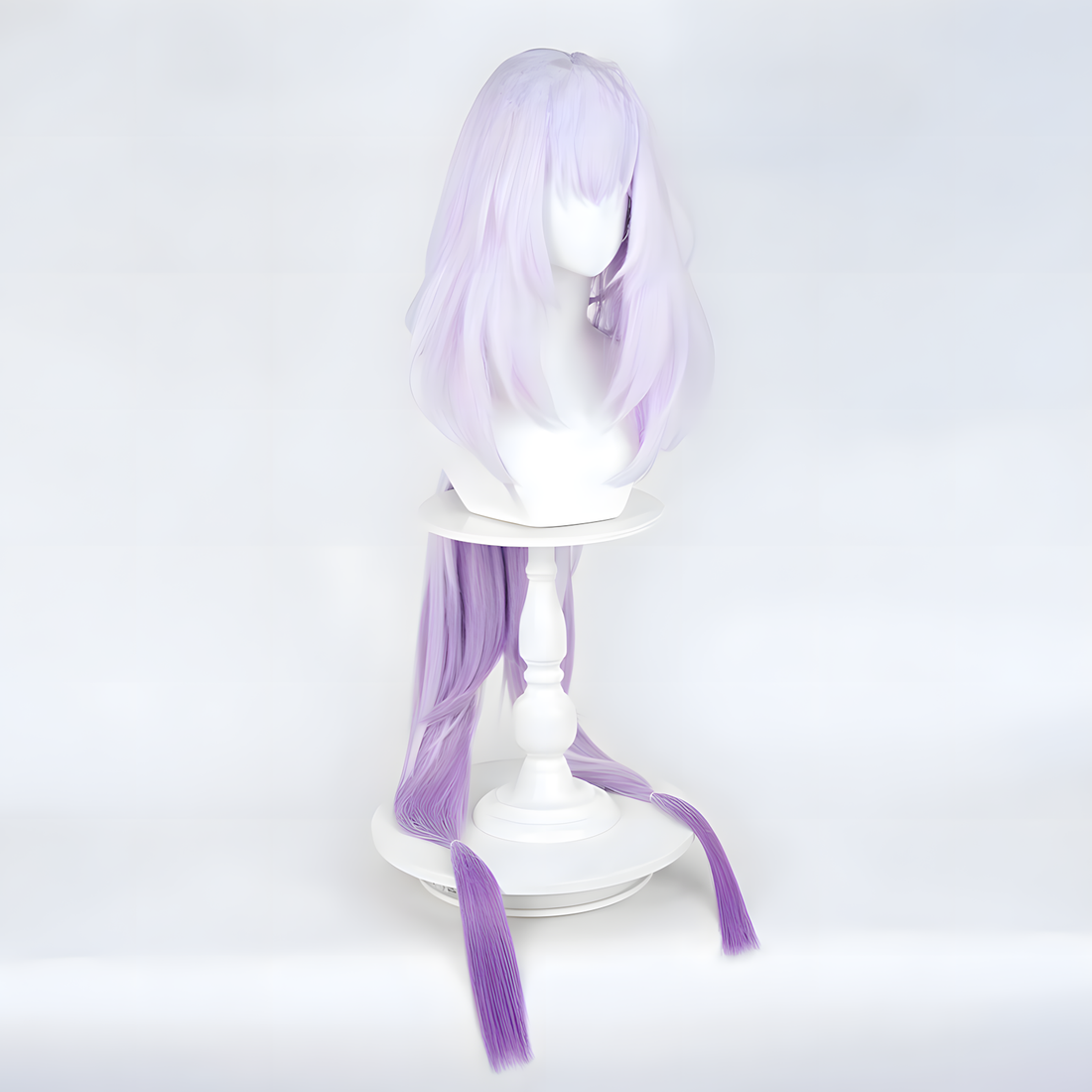 SAKUMETA CASTORICE Purple Long Cosplay Wig