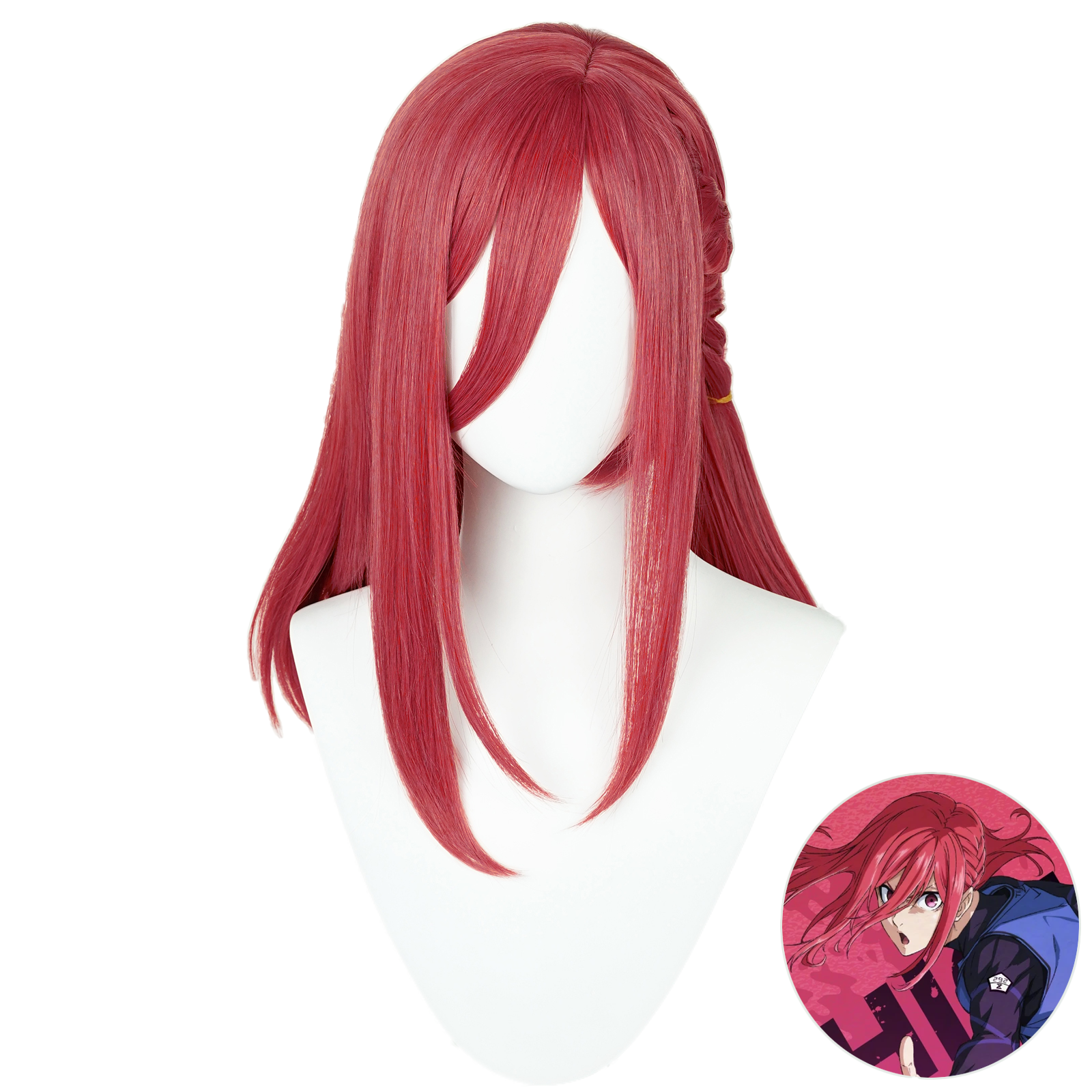 SAKUMETA Chigiri Hyōma Red Cosplay Wig